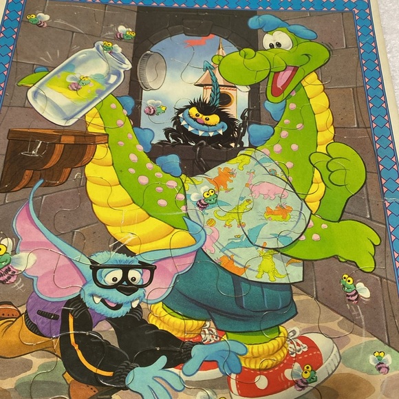 Vintage 90’s Eurekas Castle Golden frame tray puzzle age 3-7 - Picture 2 of 7